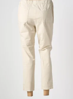 Pantalon 7/8 Couturist Beige Taille Normale