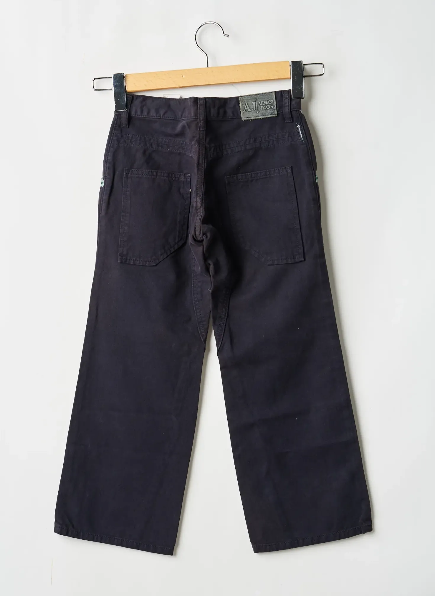 Pantalon Droit Armani Bleu