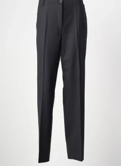 Pantalon Droit Atelier Gardeur Bleu Taille Haute