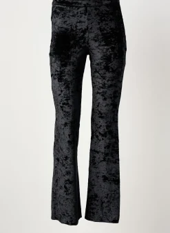 Pantalon Droit Bizance Noir Taille Normale