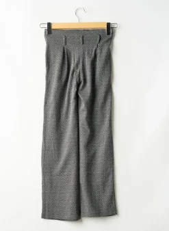 Pantalon Droit Boboli Gris Taille Élastique