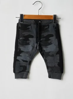 Pantalon Droit Boboli Noir Taille Élastique