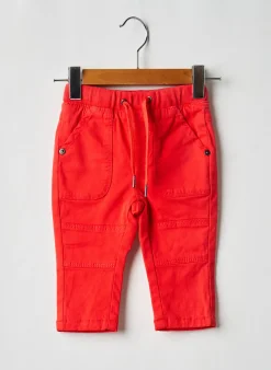 Pantalon Droit Boboli Rouge Taille Élastique