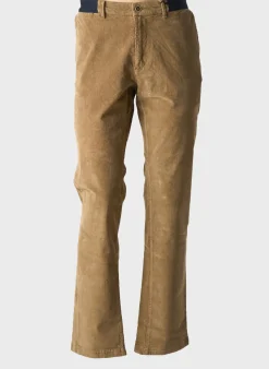 Pantalon Droit Cofox Marron Taille Normale