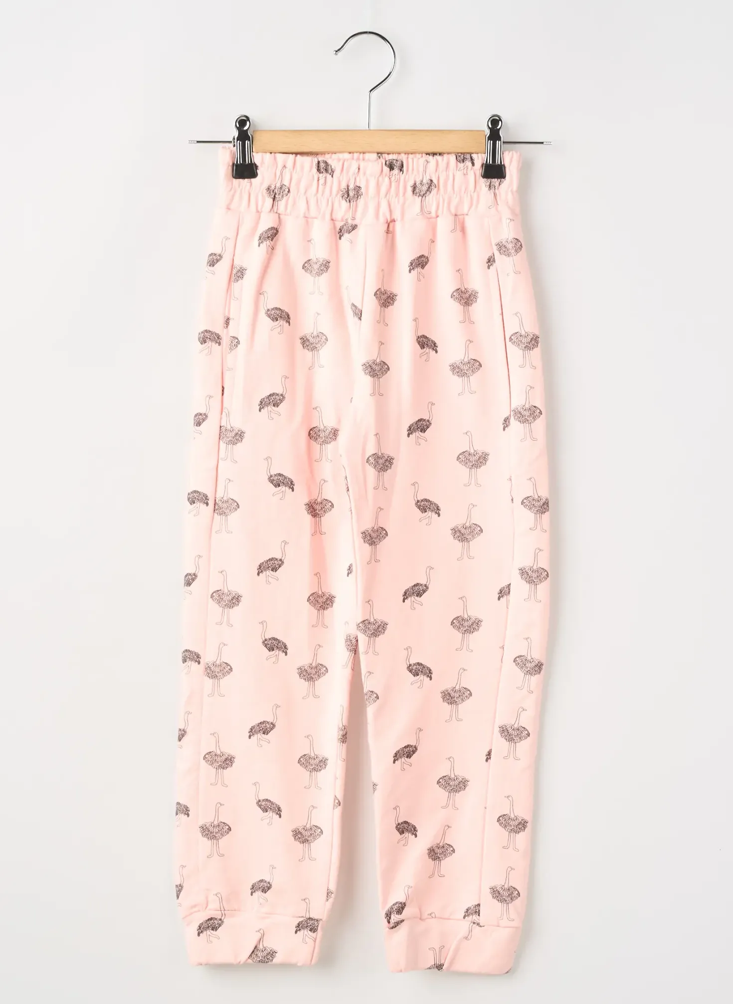 Pantalon Droit Compañia Fantastica Rose Taille Élastique