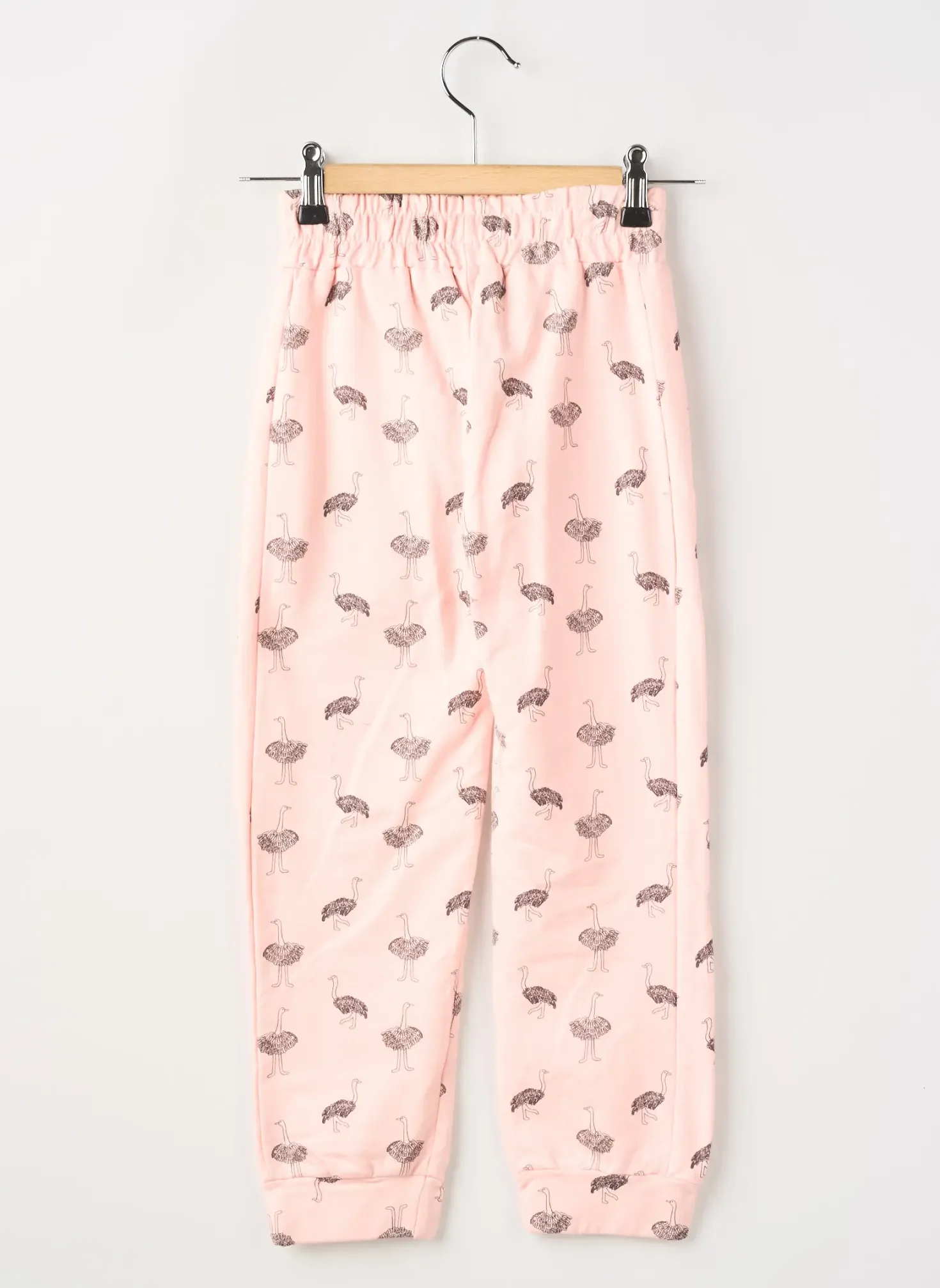 Pantalon Droit Compañia Fantastica Rose Taille Élastique