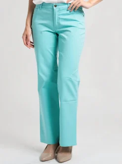 Pantalon Droit Couturist Bleu Taille Normale