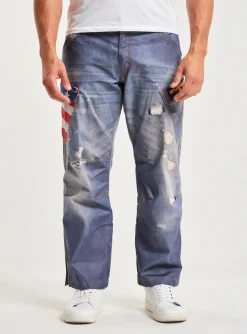 Pantalon Droit Energiapura Bleu Taille Normale