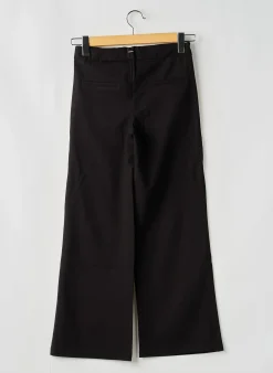 Pantalon Droit Garcia Noir Taille Élastique