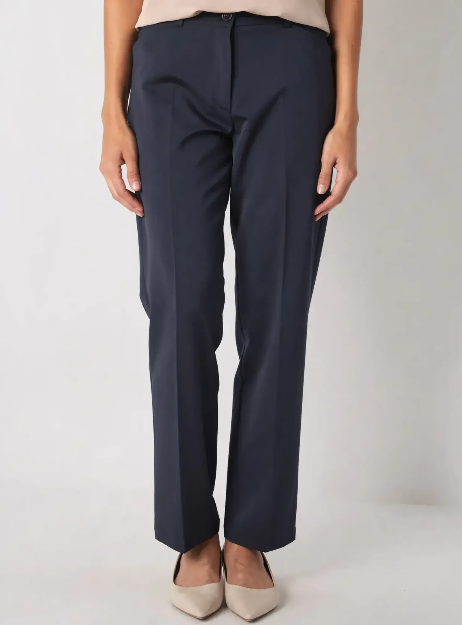 Pantalon Droit Gardeur Bleu Taille Normale