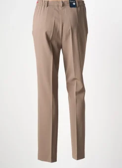 Pantalon Droit Gardeur Marron Taille Normale