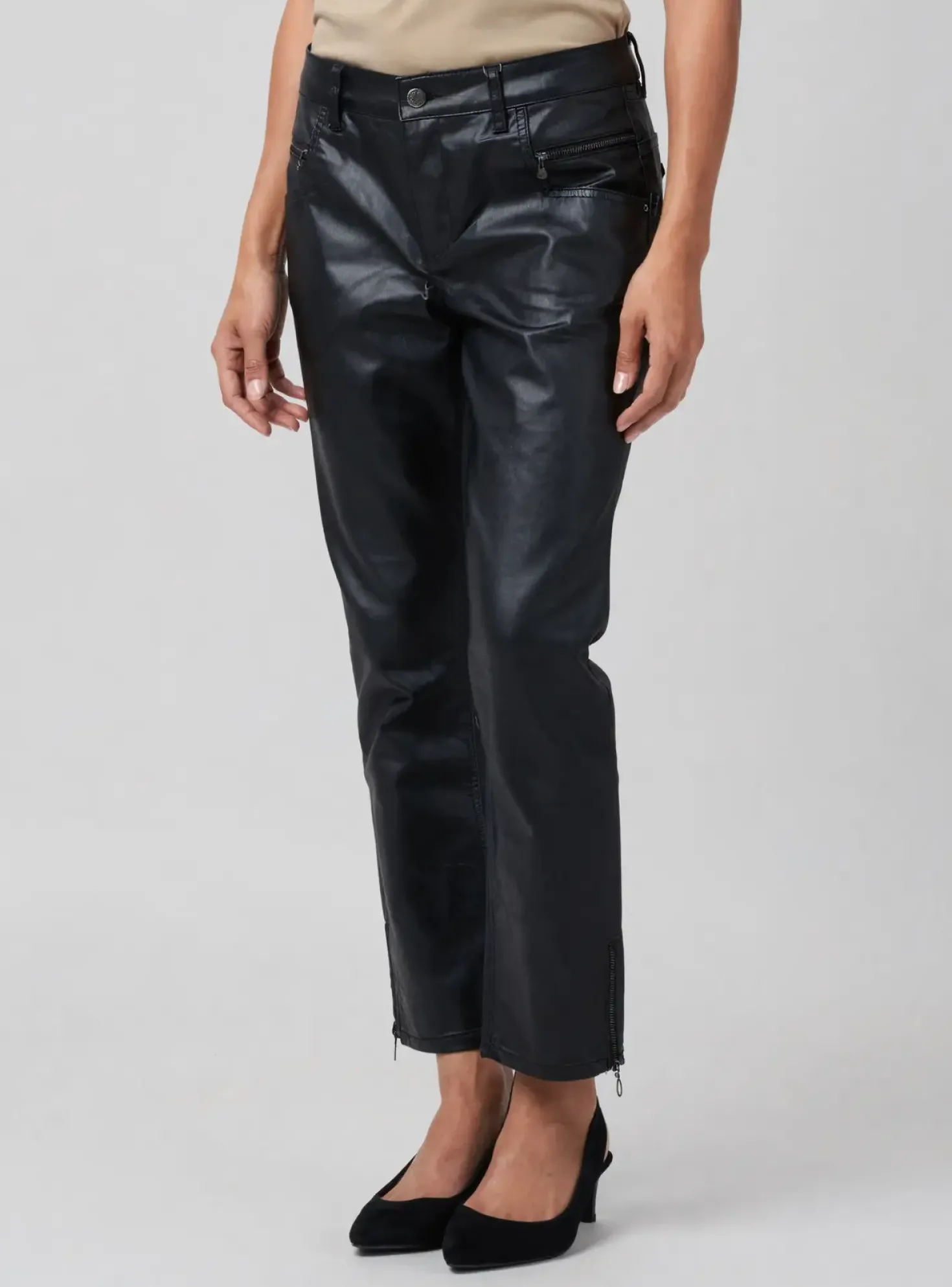 Pantalon Droit Heine Noir