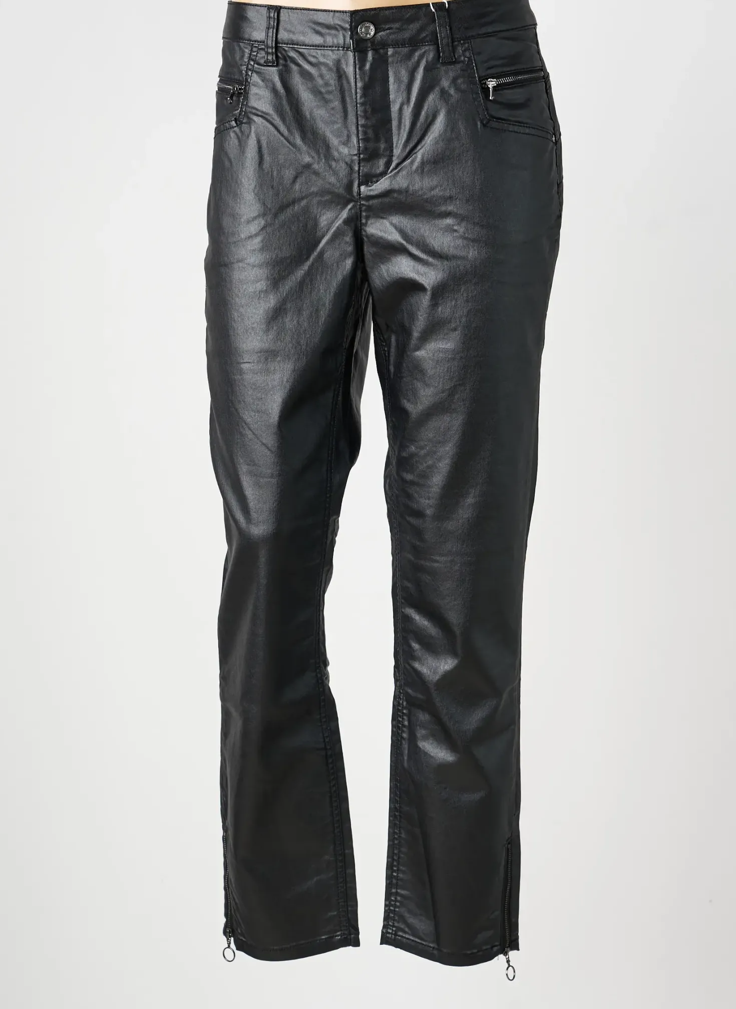 Pantalon Droit Heine Noir