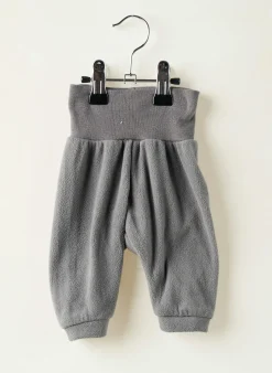 Pantalon Droit H&m Gris Taille Élastique