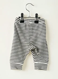 Pantalon Droit H&m Noir Taille Élastique