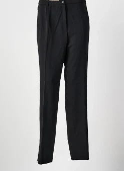 Pantalon Droit Impulsion Noir Taille Normale