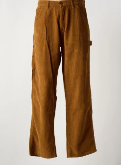 Pantalon Droit Jack & Jones Marron Taille Normale