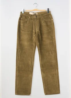 Pantalon Droit Jost Vert Taille Normale