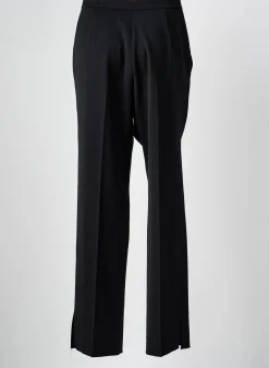 Pantalon Droit Kartinge Noir Taille Haute