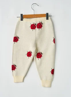 Pantalon Droit Konges Slojd Beige Taille Élastique