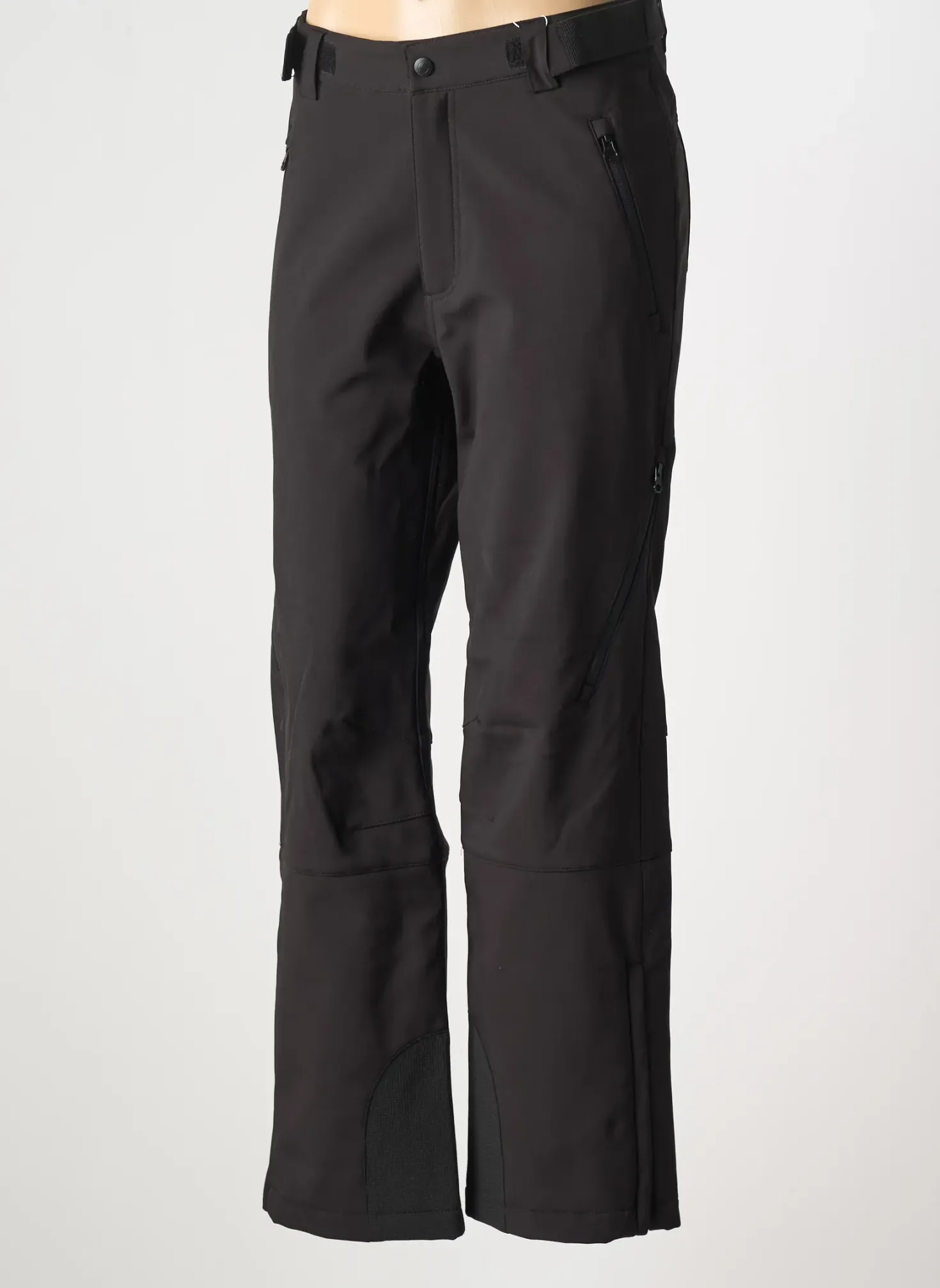 Pantalon Droit Lhotse Noir Taille Normale