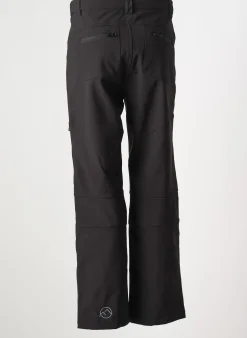 Pantalon Droit Lhotse Noir Taille Normale