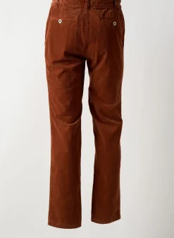 Pantalon Droit Mat De Misaine Marron Taille Normale