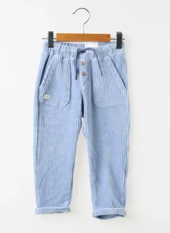 Pantalon Droit Mayoral Bleu Taille Élastique