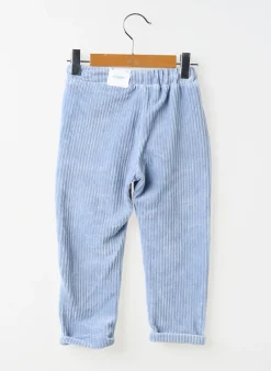Pantalon Droit Mayoral Bleu Taille Élastique