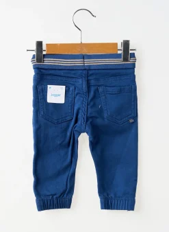 Pantalon Droit Mayoral Bleu Taille Élastique