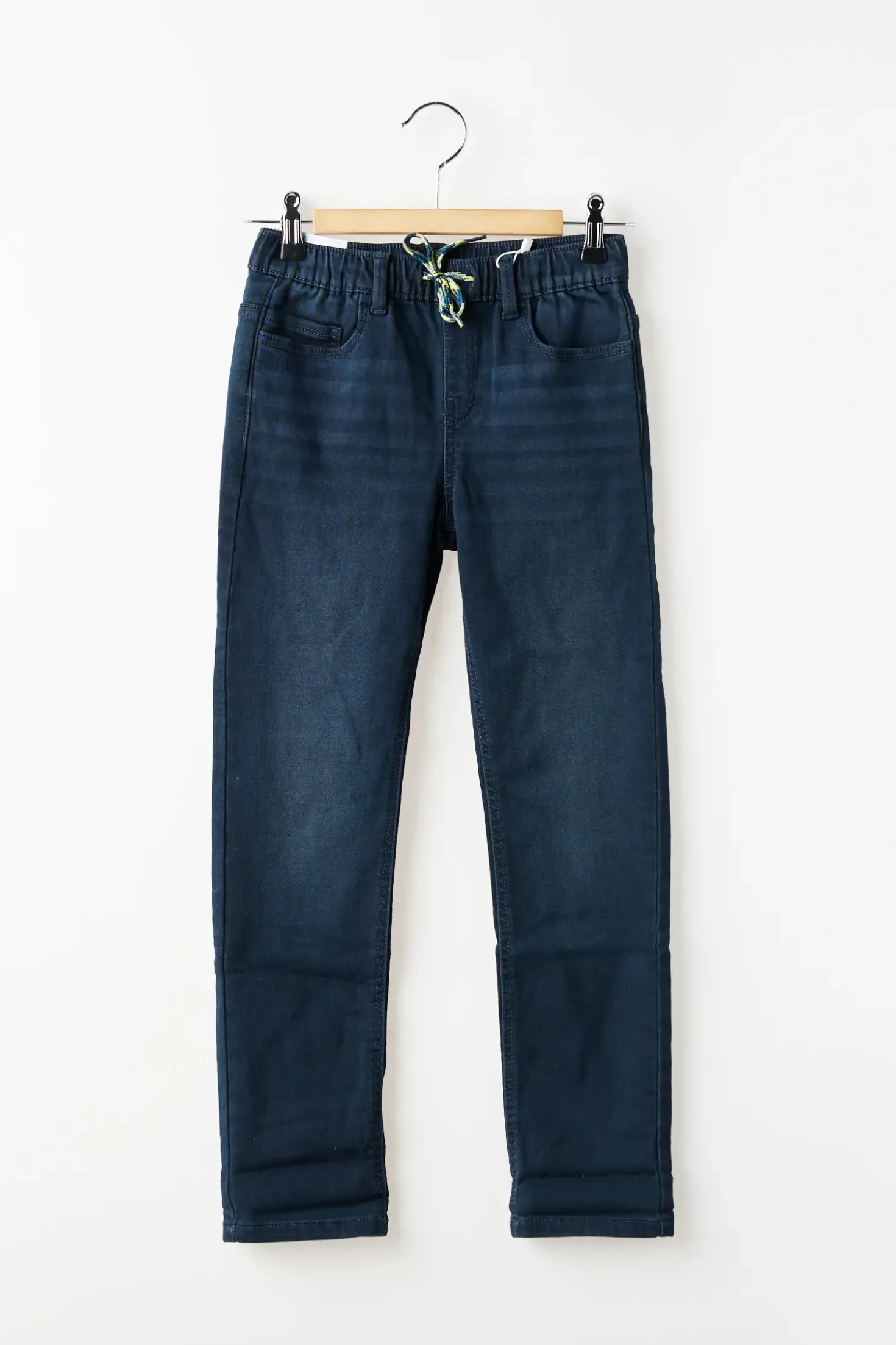 Pantalon Droit Mayoral Bleu Taille Élastique
