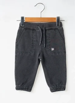 Pantalon Droit Mayoral Gris Taille Élastique