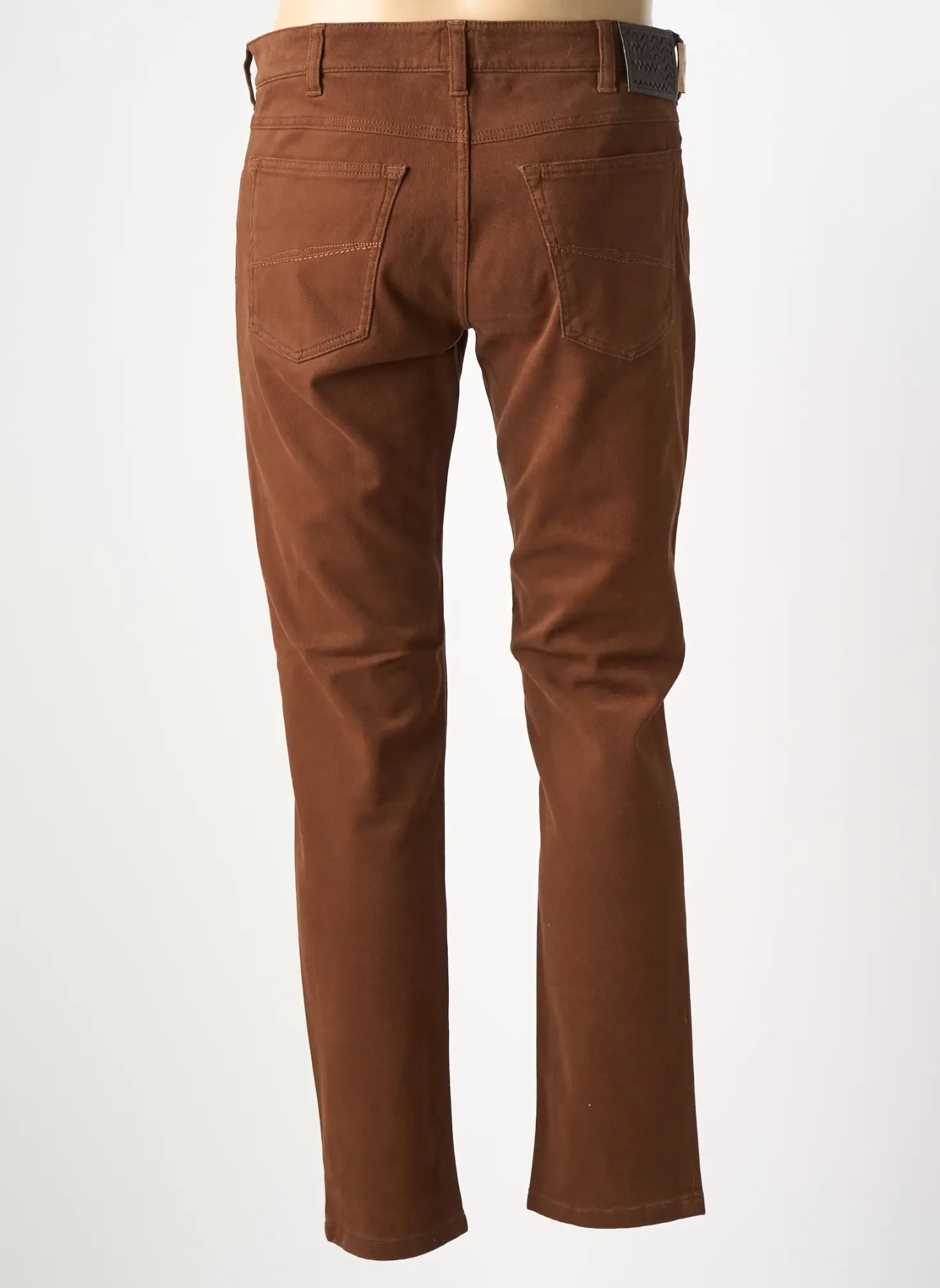Pantalon Droit Mmx Marron Clair