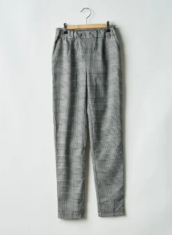 Pantalon Droit Only Gris Taille Élastique