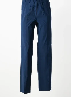 Pantalon Droit Sheego Bleu Taille Normale