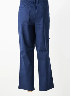 Pantalon Droit Sheego Bleu Taille Normale