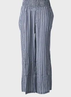 Pantalon Droit Sheego Bleu Taille Normale