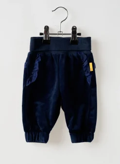 Pantalon Droit Steiff Bleu Taille Élastique