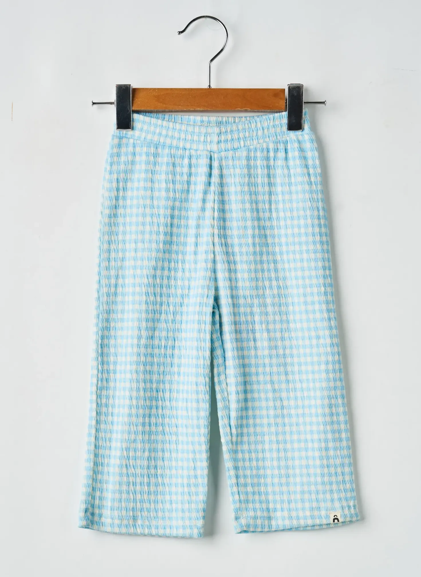 Pantalon Droit The New Chapter Bleu Taille Élastique