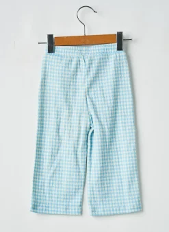Pantalon Droit The New Chapter Bleu Taille Élastique