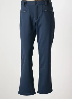 Pantalon Droit Vuarnet Bleu Taille Normale