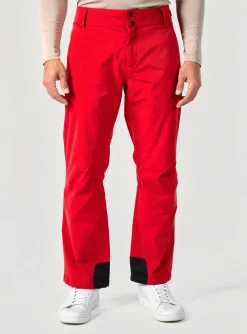 Pantalon Droit Vuarnet Rouge Taille Normale