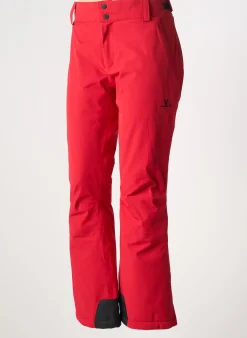 Pantalon Droit Vuarnet Rouge Taille Normale