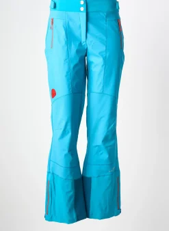 Pantalon Droit Ziener Bleu Taille Normale