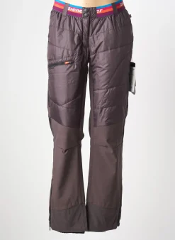 Pantalon Droit Ziener Gris Taille Normale