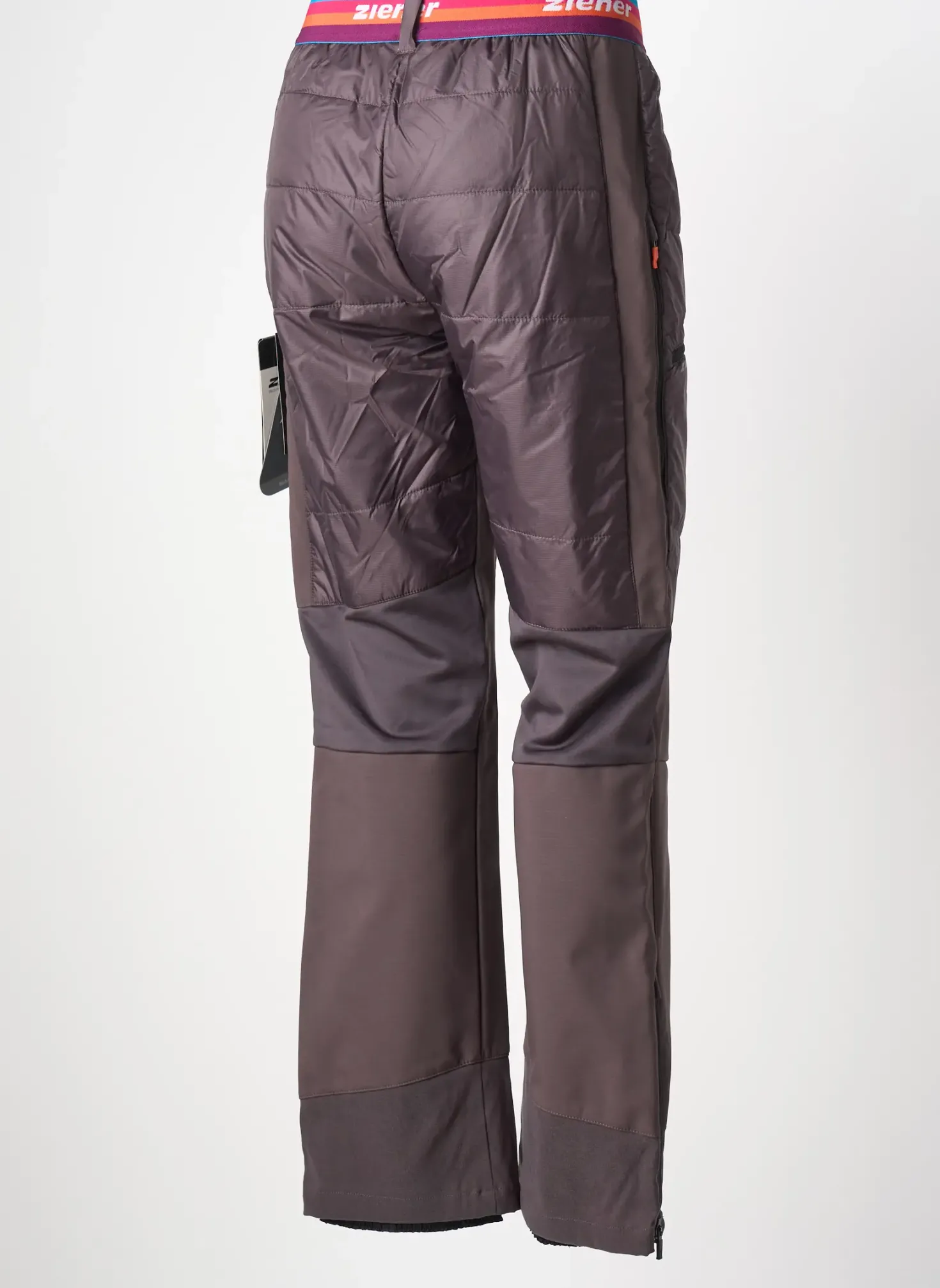 Pantalon Droit Ziener Gris Taille Normale