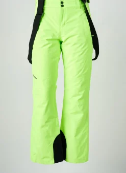 Pantalon Droit Ziener Jaune Taille Ajustable
