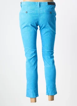 Pantalon 7/8 Fire Face Bleu Taille Basse