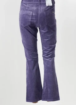 Pantalon Flare East Drive Violet Taille Normale