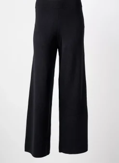 Pantalon Flare Grace & Mila Noir Taille Haute